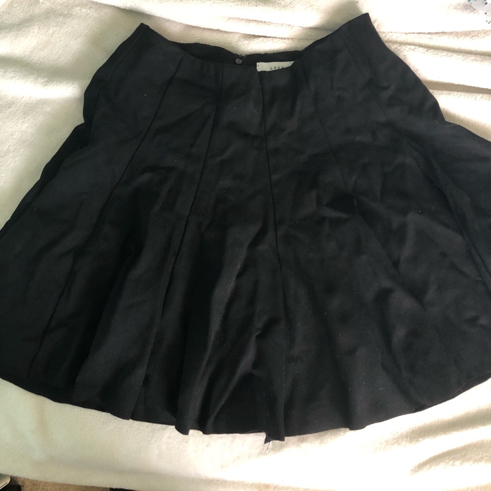 *NWT* LUSH Pleated Black Skirt